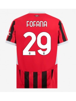 Billige AC Milan Youssouf Fofana #29 Hjemmedrakt 2024-25 Kortermet